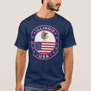 Illinois, camiseta de Illinois,