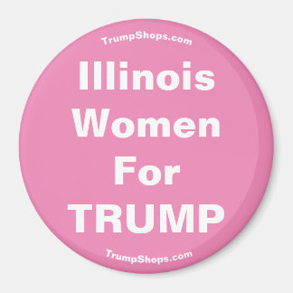 Illinois Mujeres Para El Imán Rosa TRUMP