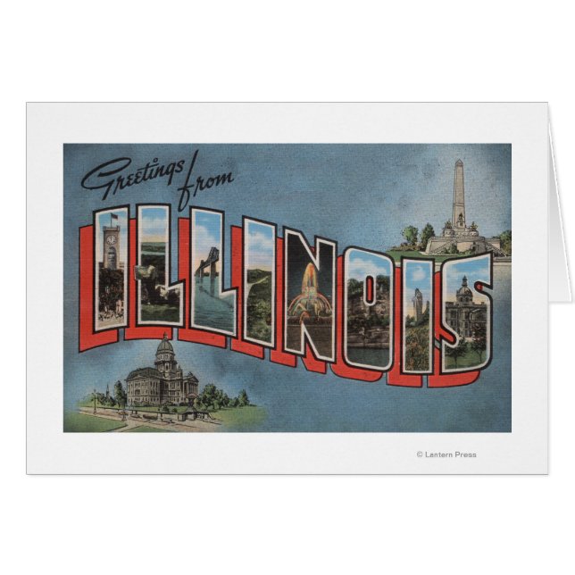 IllinoisGrandes Escenas de letrasIllinois (Anverso (Horizontal))