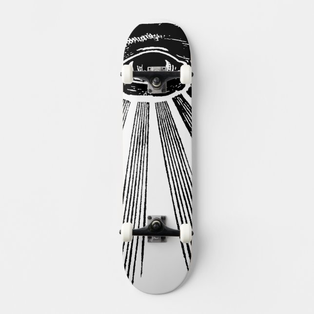Illuminati All Seye Oye Skateboard (Anverso)