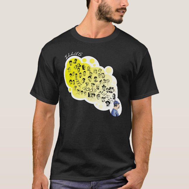 ILLUS: Camiseta de la música del sentir bien (Anverso)