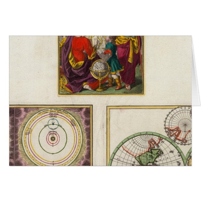 Illus Title Page Solar system, Charte vom Globo (Anverso (Horizontal))