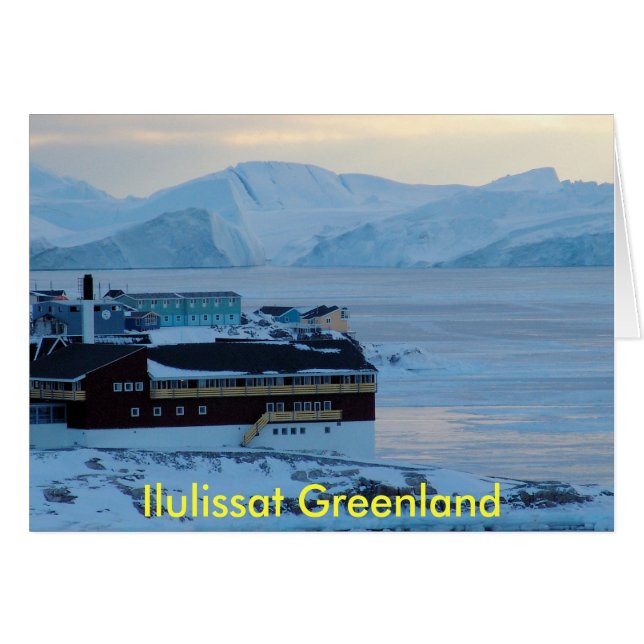 Ilulissat Groenlandia - modificada para requisitos (Anverso (Horizontal))