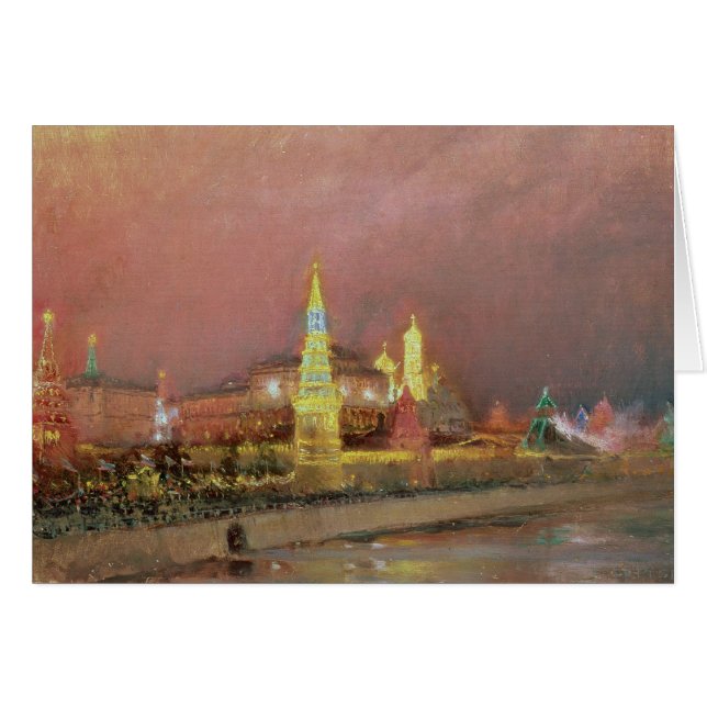 Iluminación en el Kremlin, 1896 (Anverso (Horizontal))