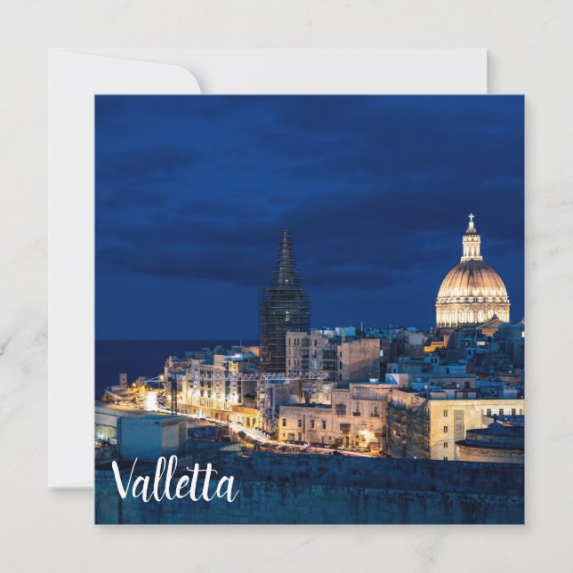 Iluminado por la noche en el casco antiguo y puert (Anverso)