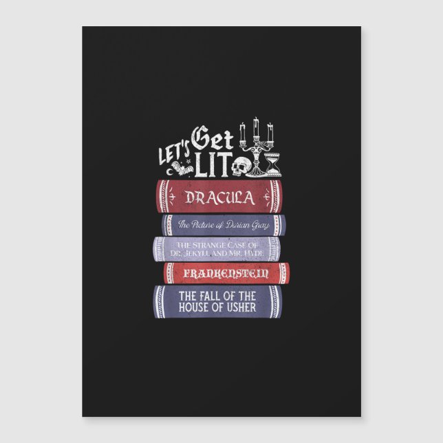 Iluminemos - Amante de Libros de Terror Antiguos B (Anverso)