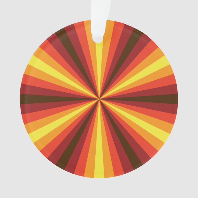 Ilusión de caída Ornamento acrílico (Anverso)