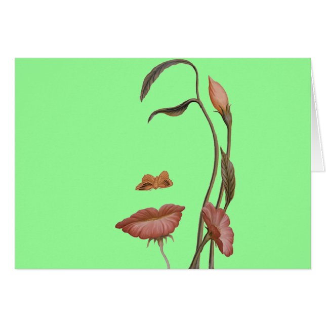 Ilusión de la flor de la cara (Anverso (Horizontal))