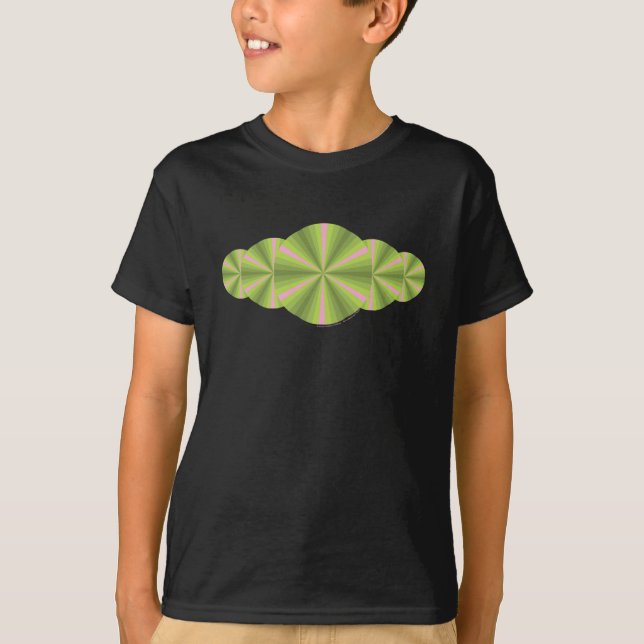 Ilusión de primavera niño y bebé camiseta oscura (Anverso)