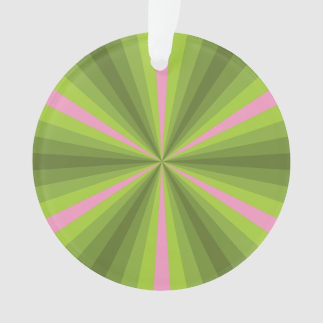 Ilusión de primavera Ornamento acrílico (Anverso)