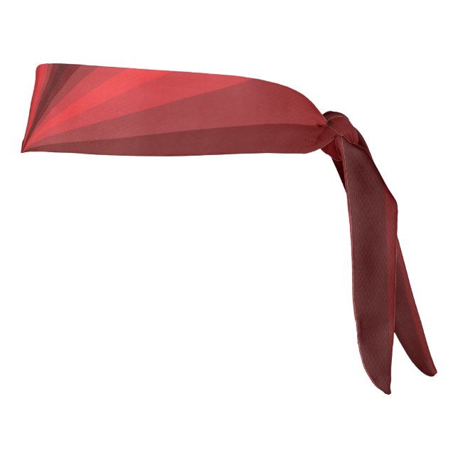 Ilusión óptica Banda auricular atlética roja (Girar 90)
