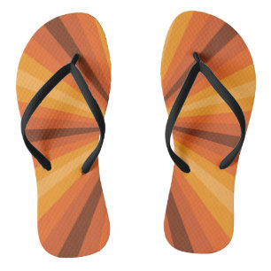 Ilusión Óptica Chanclas Naranjas