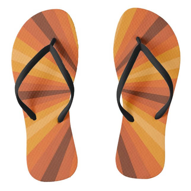 Ilusión Óptica Chanclas Naranjas (Plantilla)