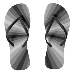 Ilusión Óptica Chanclas Negras