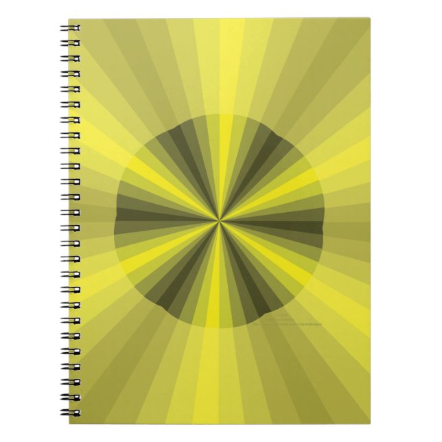 Ilusión Óptica Cuaderno Amarillo (Frente)