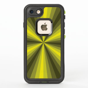 Ilusión óptica funda Lifeproof amarilla