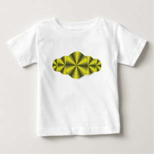 Ilusión óptica niño amarillo y camiseta luz para b