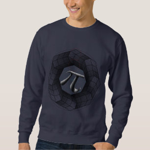 Ilusión óptica Símbolo De Pi Geométrico π Sudadera
