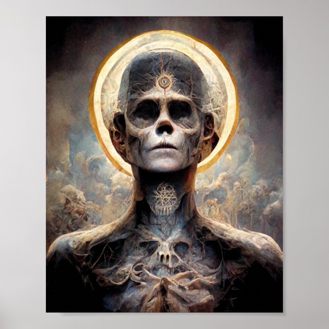 Ilustración 2 Fantasía Poster de Arte de Ciencia F (Frente)