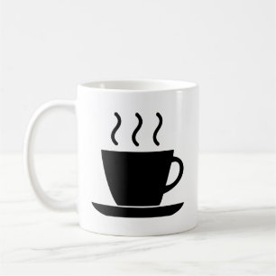Ilustración Animada de Taza de Café Divertida y Bo
