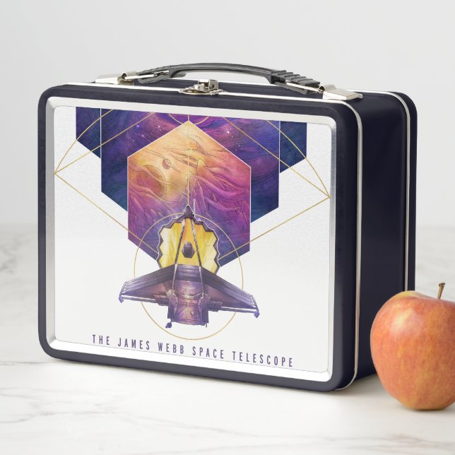 Ilustración artística del telescopio espacial Jame (In situ)