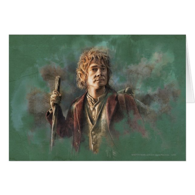 ILUSTRACION BILBO BAGGINS™ (Anverso (Horizontal))