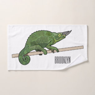 Ilustracion chameleon personalizado de Jackson