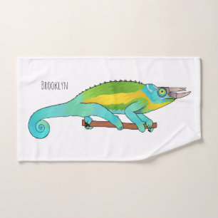Ilustracion chameleon personalizado de Jackson