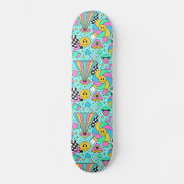 Ilustracion Cute Personalizado Skateboard