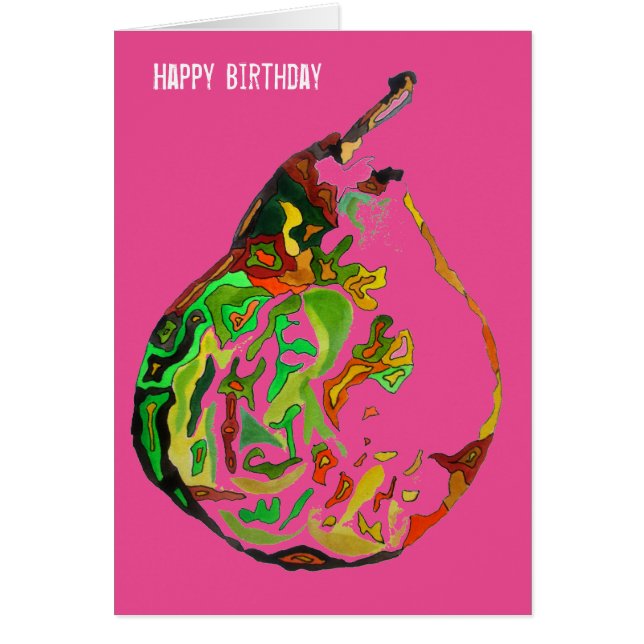 Ilustracion de acuarela de arte pop original de ar (Frente)