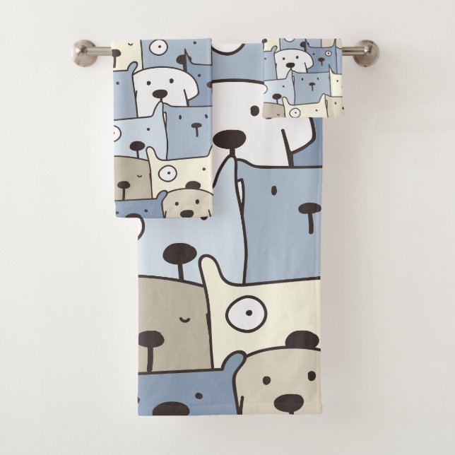Ilustración de animales de cachorros lindos (In situ)
