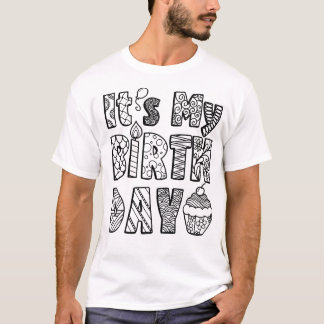 Ilustracion de arte de la camiseta de color de cum