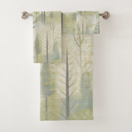 Ilustracion de arte de los pinos en un estilo mode