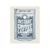 Ilustracion de arte instantáneo de café pop