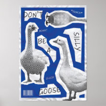 Ilustración de Arte No Seas Un Ganso Tonto