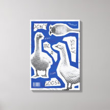 Ilustración de Arte No Seas un Ganso Tonto