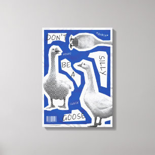 Ilustración de Arte No Seas un Ganso Tonto