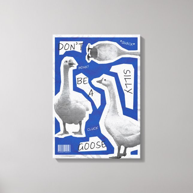 Ilustración de Arte No Seas un Ganso Tonto (Anverso)