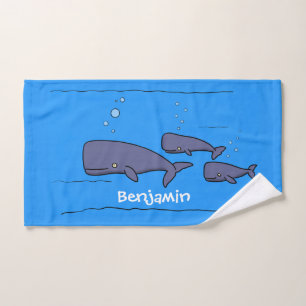 Ilustracion de ballenas personalizados migratorias