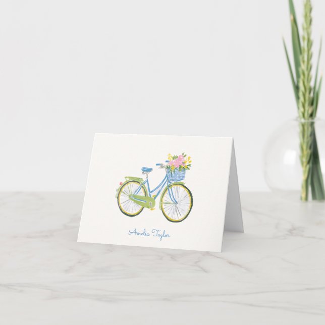 Ilustración de bicicleta caprichosa con nombre per (Anverso)