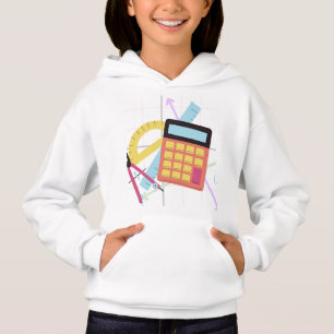 Ilustración de Calculadora Linda y Suministros Esc