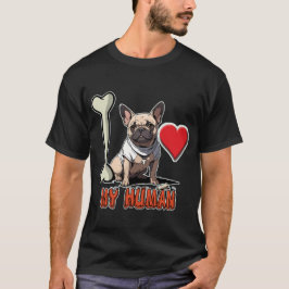 Ilustracion de camisetas de un bulldog francés