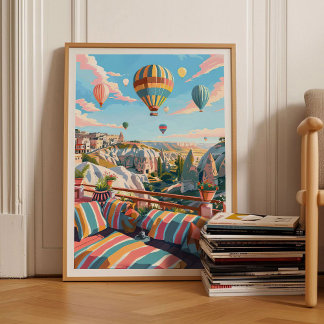 Ilustración de Capadocia Impresión de Capadocia Tu