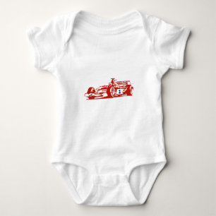 Ilustracion de carreras Turbo impreso en camisetas