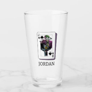 Ilustración de carta de juego de Joker y Batman Sp