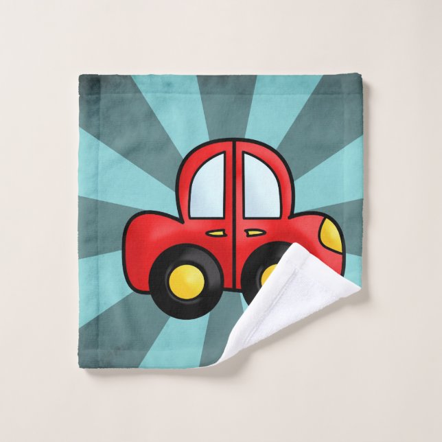 Ilustracion de coches de época (Toallita)