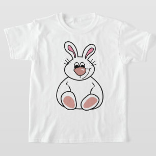 Ilustración de conejito lindo   Camiseta de animal