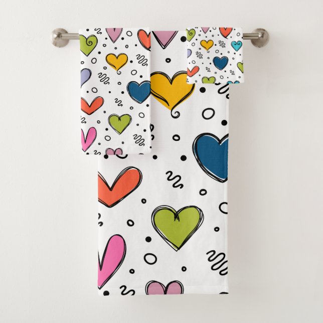Ilustración de Corazones (In situ)