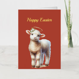 Ilustracion de cordero de Pascua