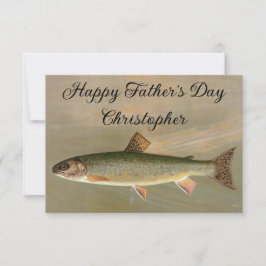 Ilustracion de cosecha de peces de trucha rodada e